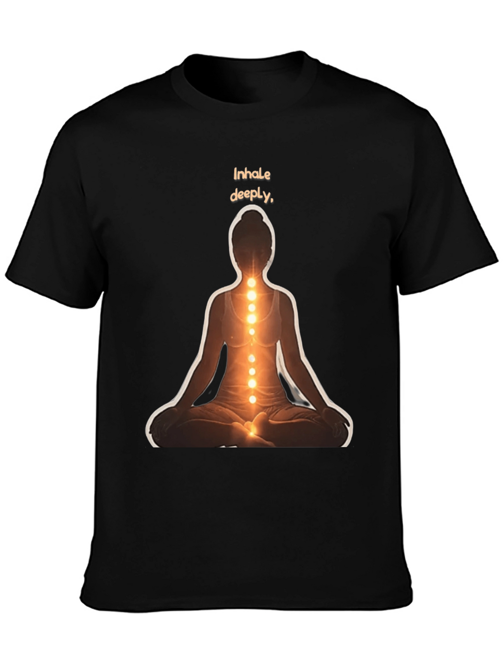 Inhale Deeply Meditation T-Shirt