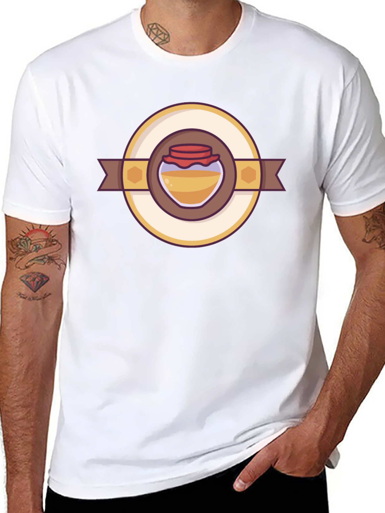 Honey Jar Graphic Tee - Sweet Style