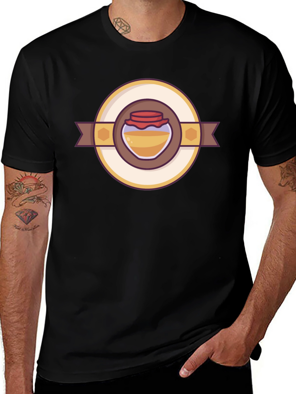Honey Jar Graphic Tee - Sweet Style