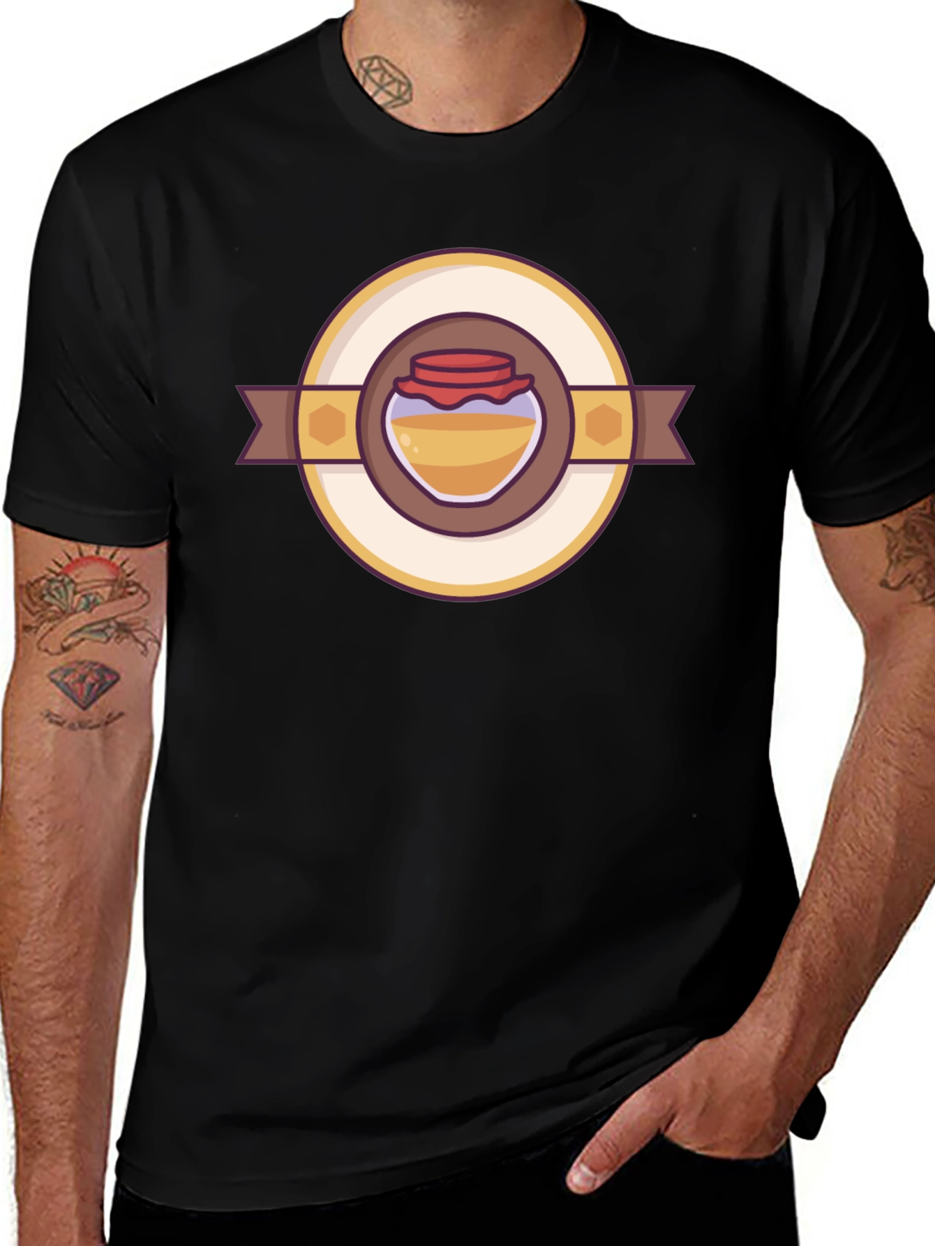 Honey Jar Graphic Tee - Sweet Style