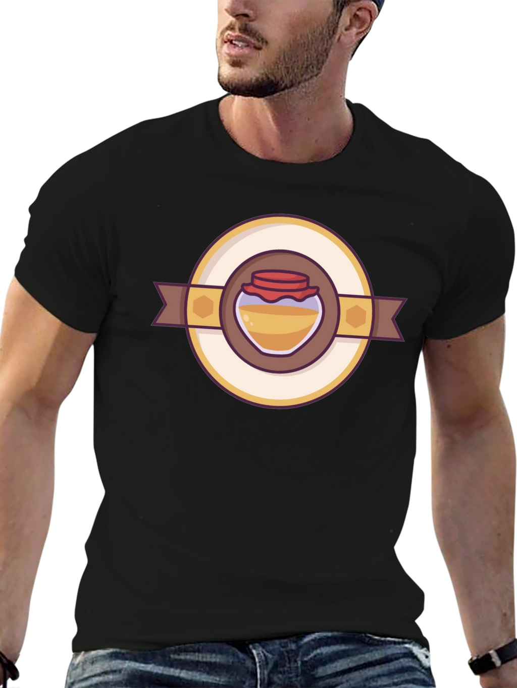 Honey Jar Graphic Tee - Sweet Style