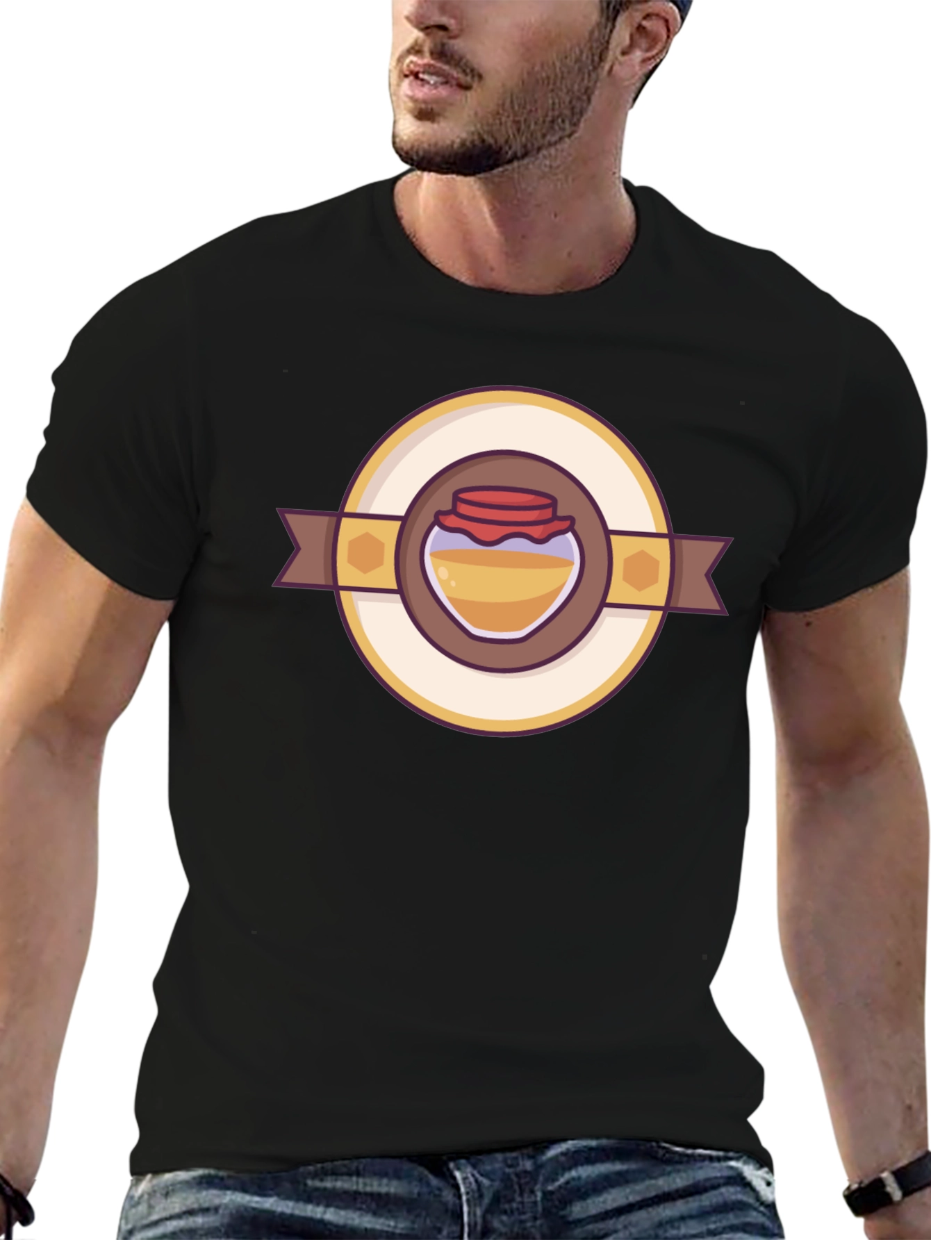 Honey Jar Graphic Tee - Sweet Style