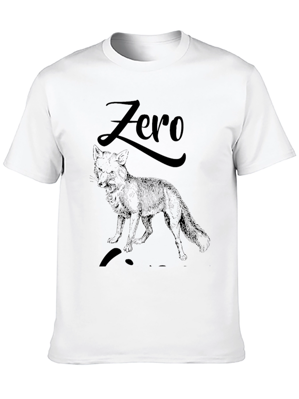 Zero Fox Given Black Graphic Tee