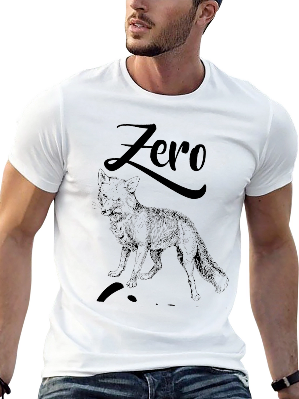 Zero Fox Given Black Graphic Tee