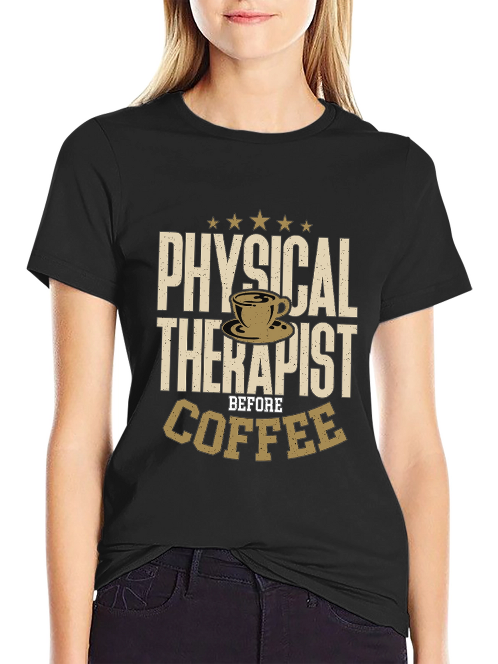 Physical Therapist Before Coffee T-Shirt