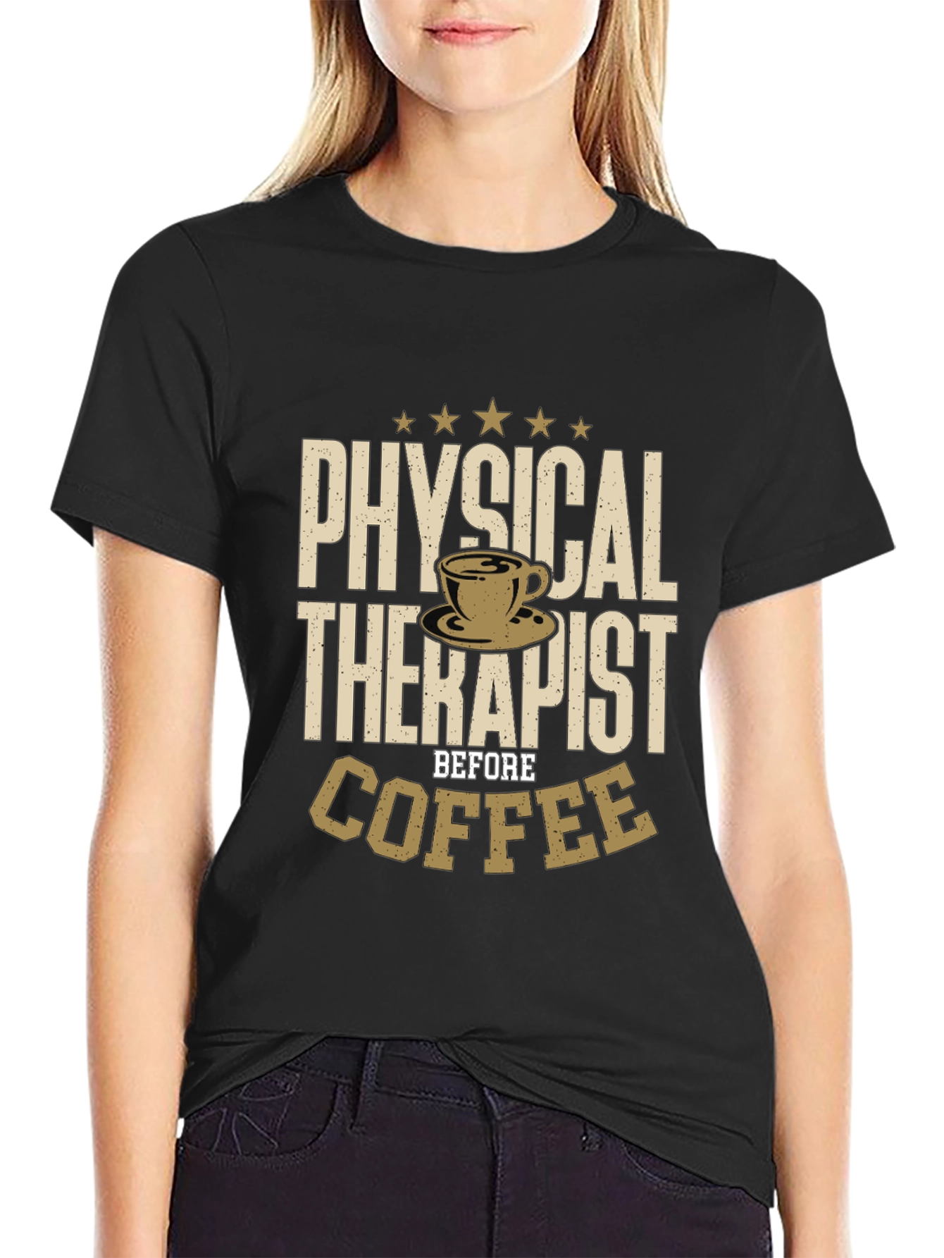 Physical Therapist Before Coffee T-Shirt