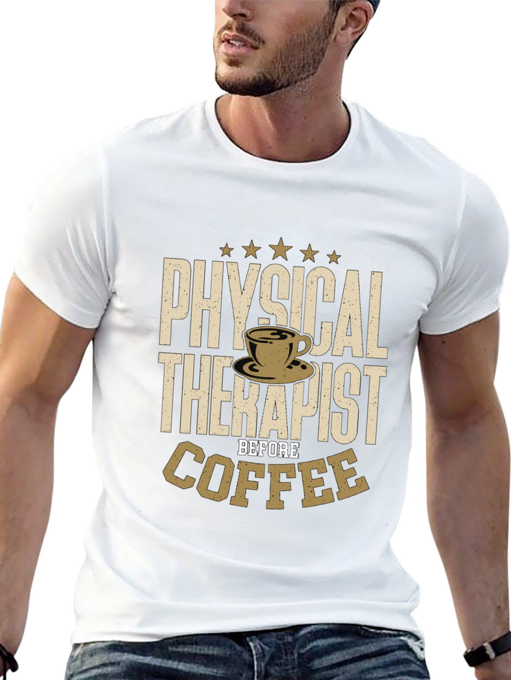 Physical Therapist Before Coffee T-Shirt