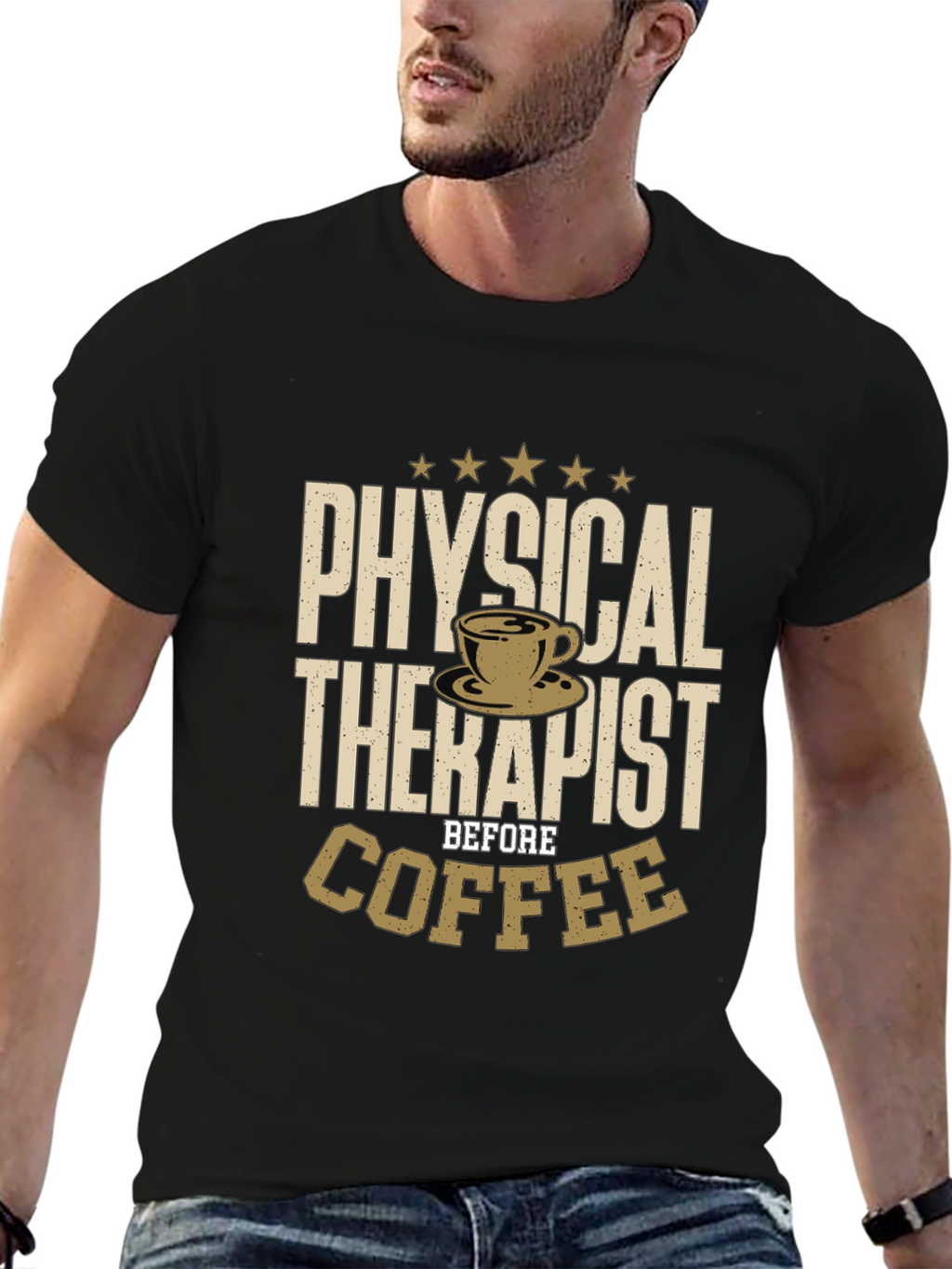 Physical Therapist Before Coffee T-Shirt