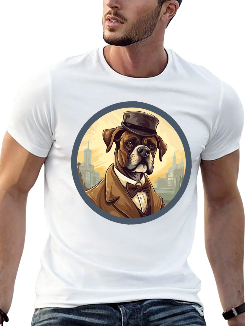 Dog in Suit T-Shirt