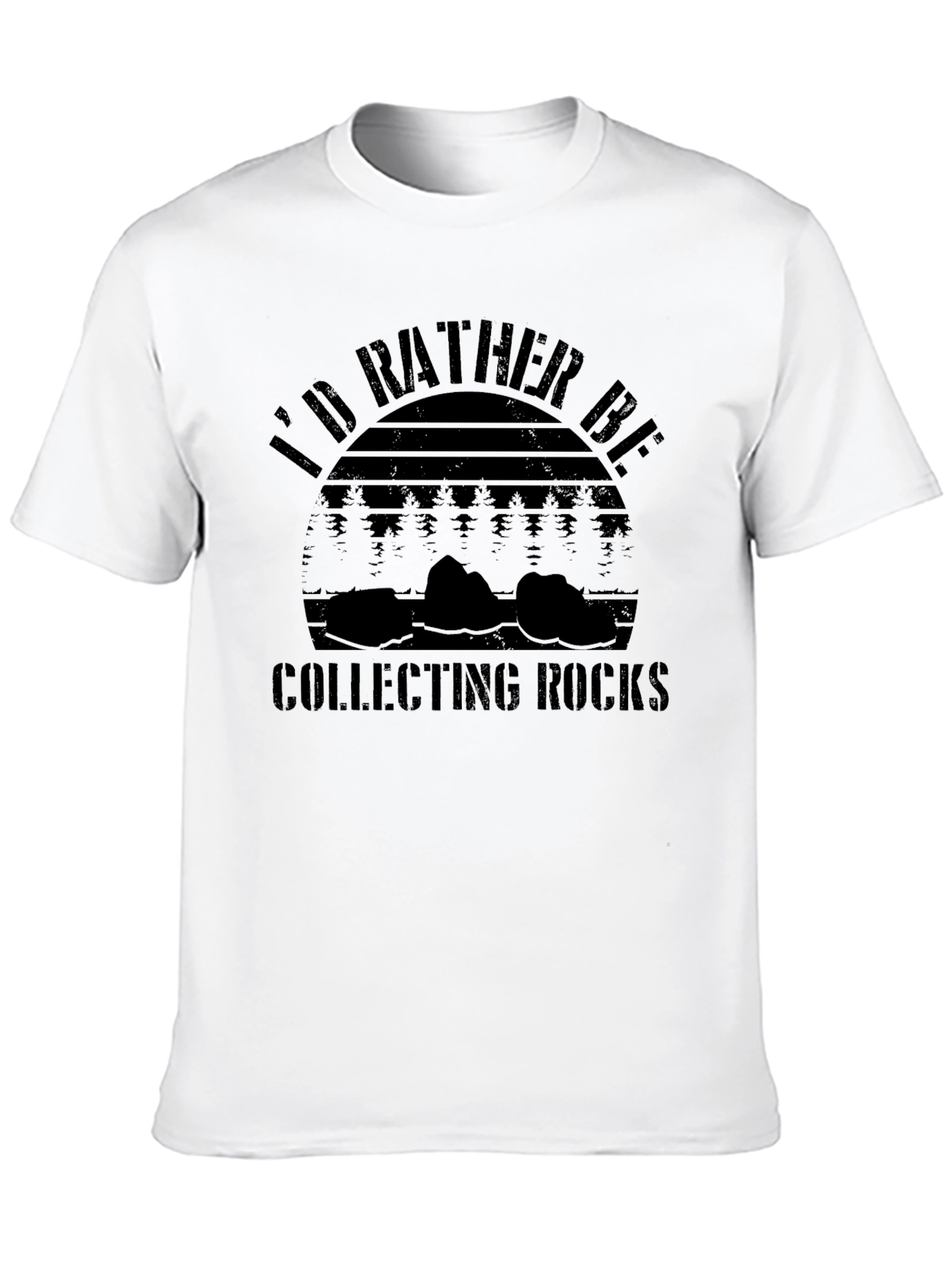Id Rather Be Collecting Rocks T-Shirt