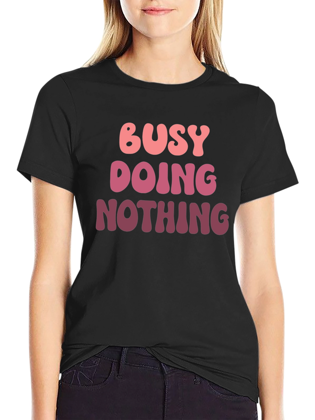 Busy Doing Nothing Graphic Tee