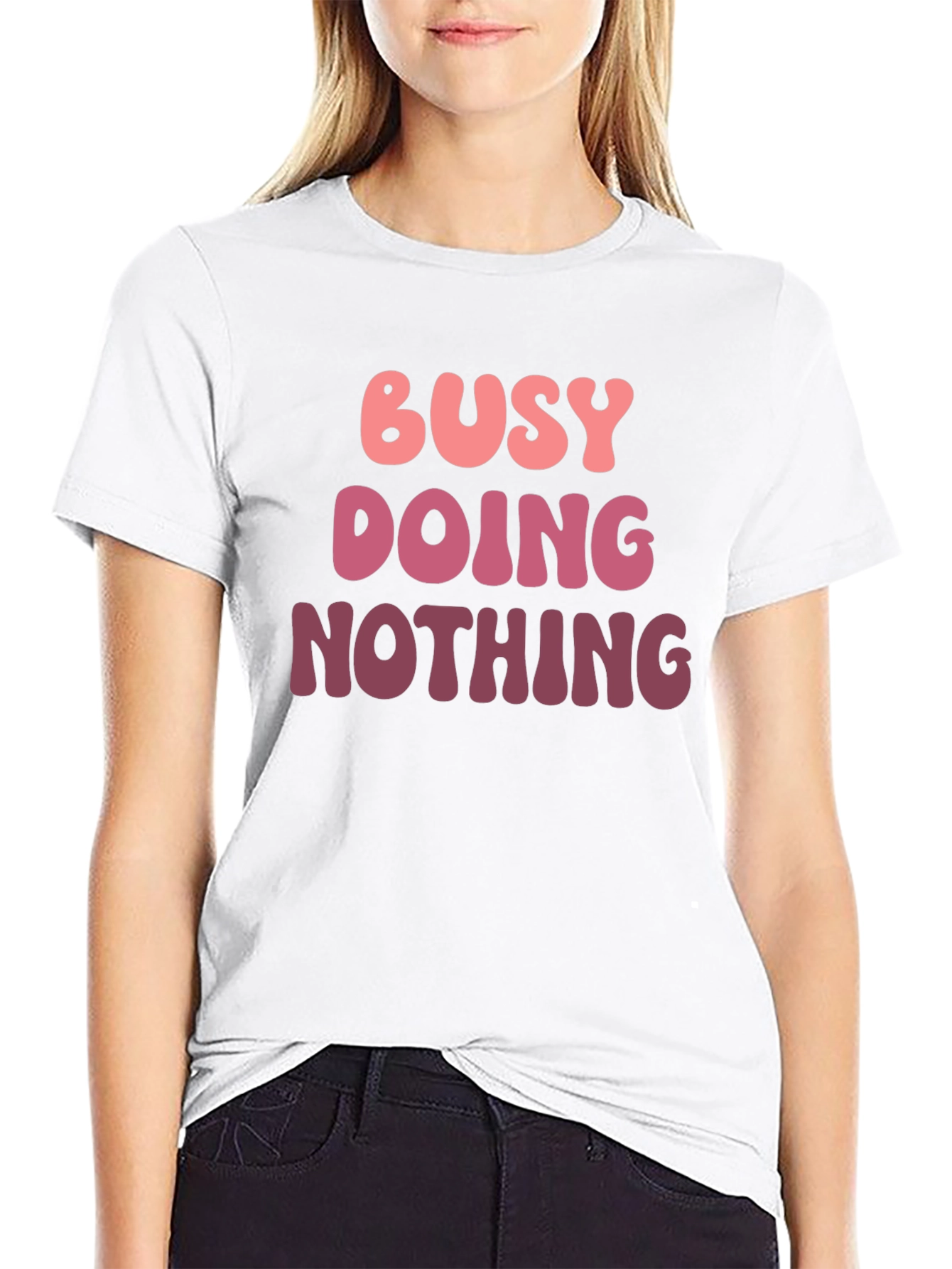 Busy Doing Nothing Graphic Tee