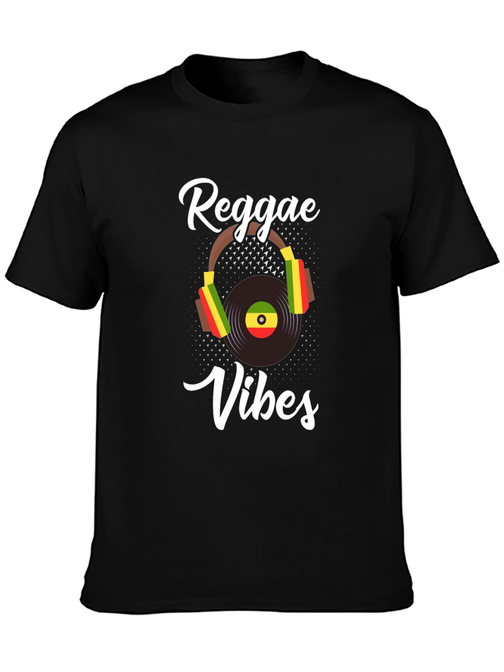 Reggae Vibes T-Shirt - Black Music Graphic Tee
