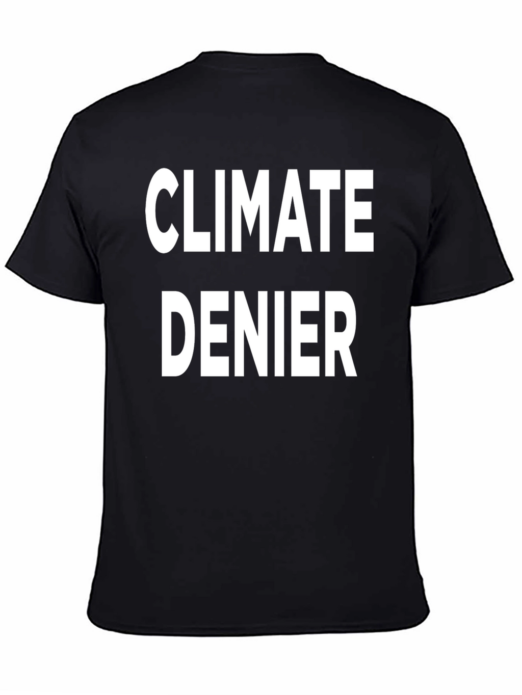 Climate Denier Graphic T-Shirt