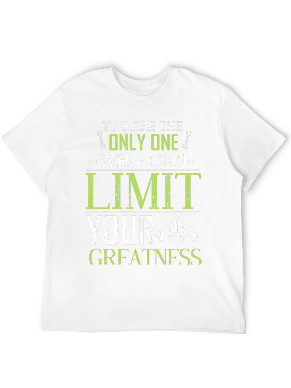 Motivational Fitness T-Shirt - Limit Your Greatness