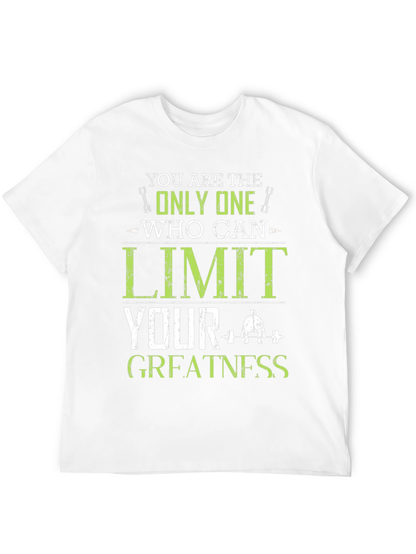 Motivational Fitness T-Shirt - Limit Your Greatness