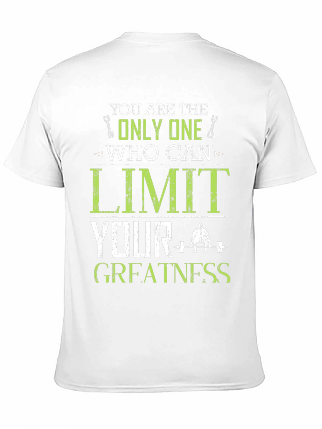 Motivational Fitness T-Shirt - Limit Your Greatness
