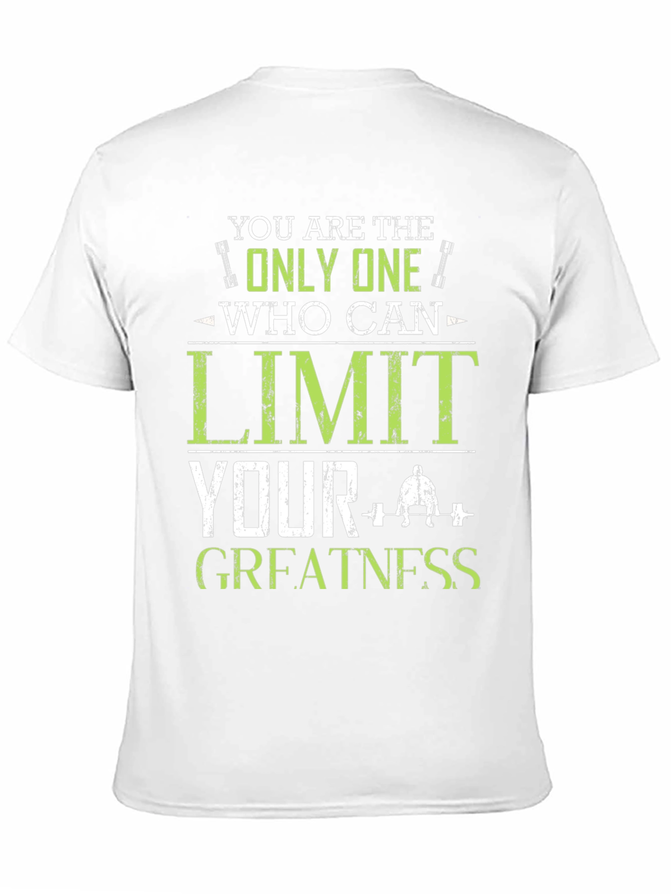 Motivational Fitness T-Shirt - Limit Your Greatness
