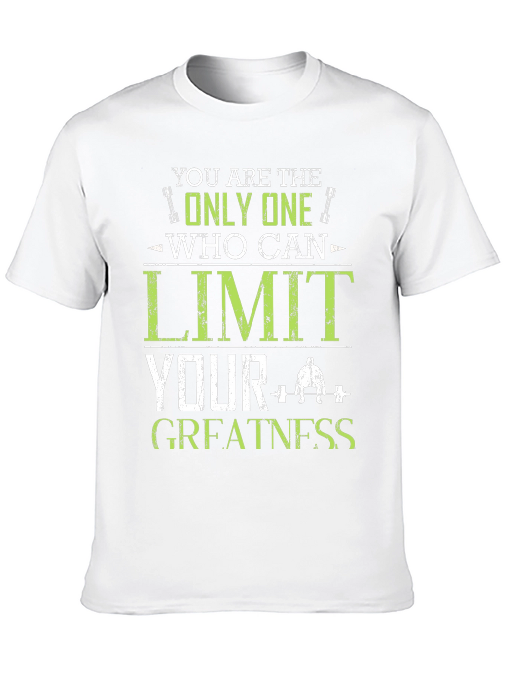 Motivational Fitness T-Shirt - Limit Your Greatness