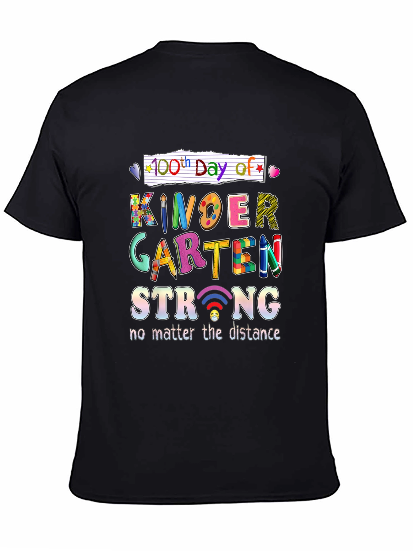100th Day of Kindergarten Strong T-Shirt