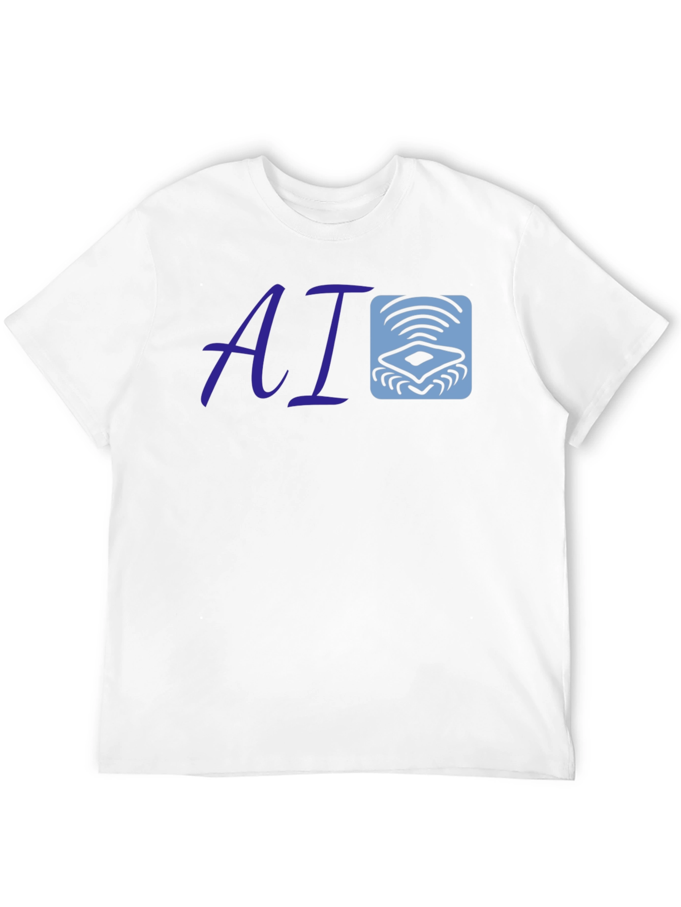 AI Logo Tee - Modern Tech Style