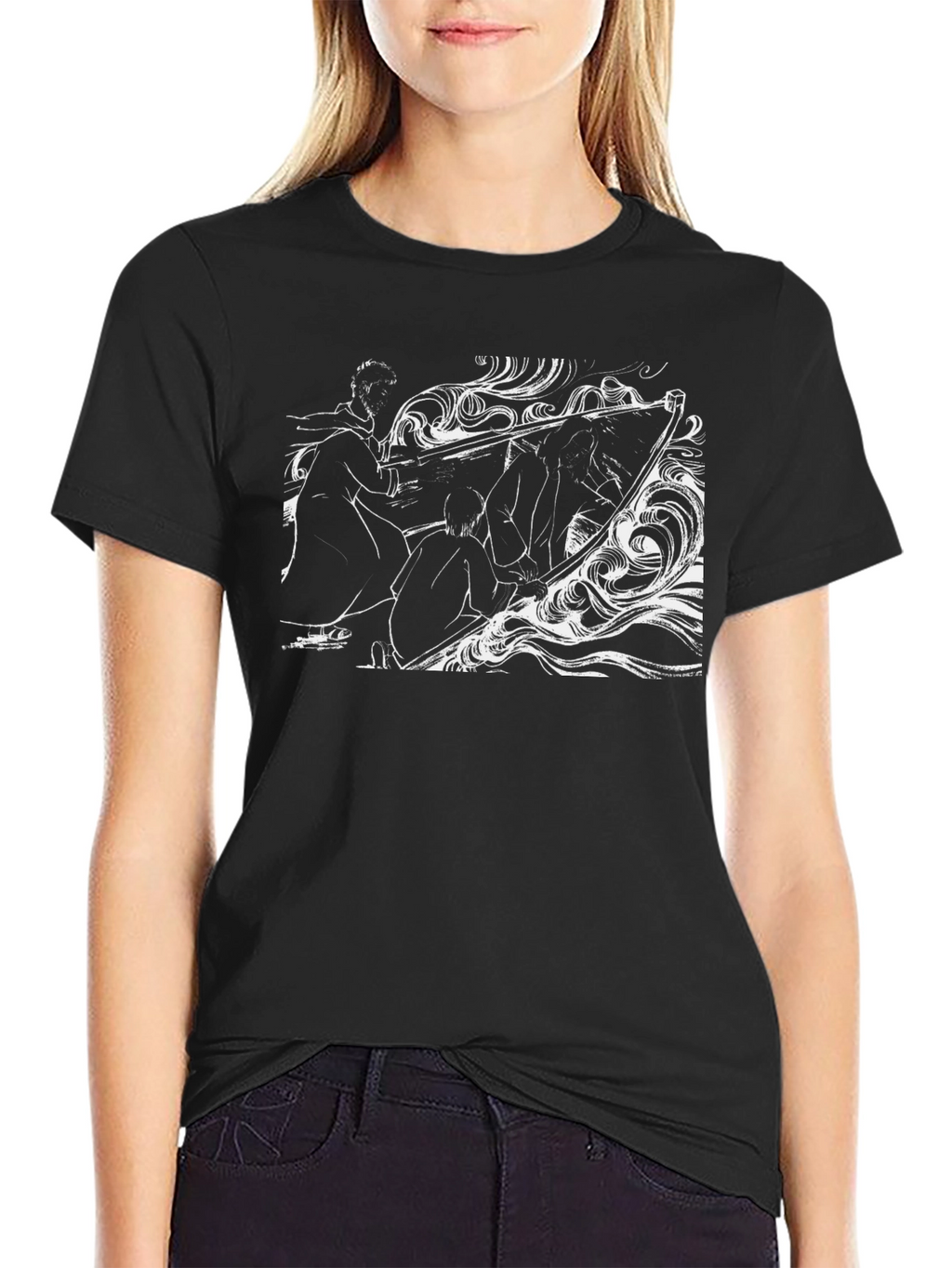 Stylized Boat T-Shirt