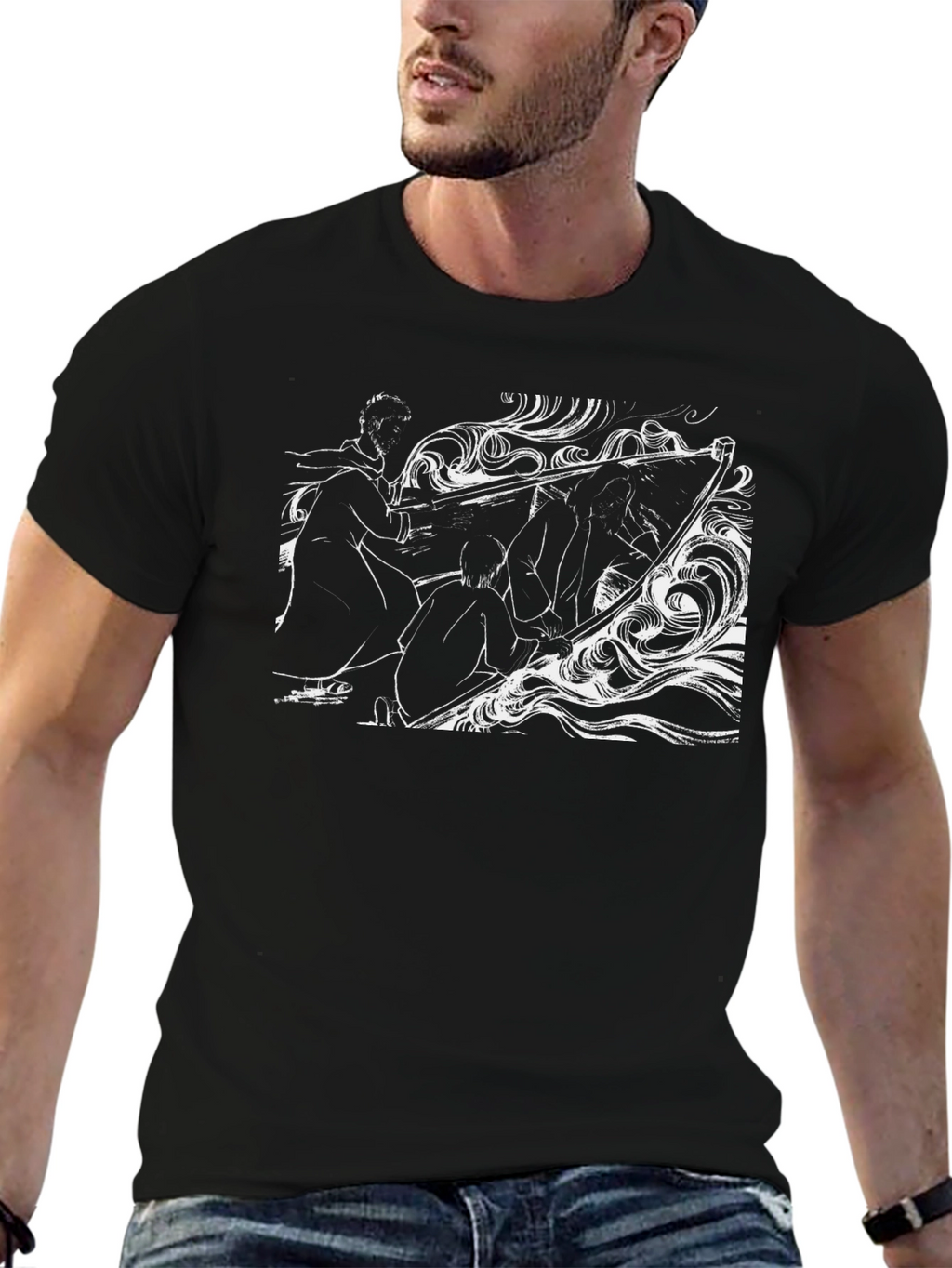 Stylized Boat T-Shirt