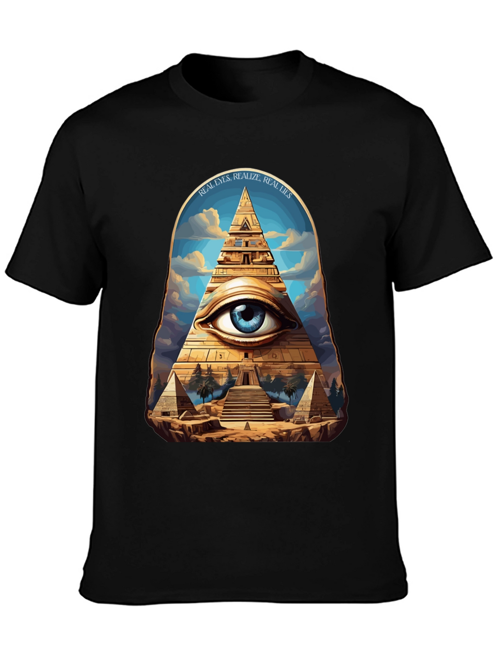 Mystic Pyramid Eye Graphic Tee