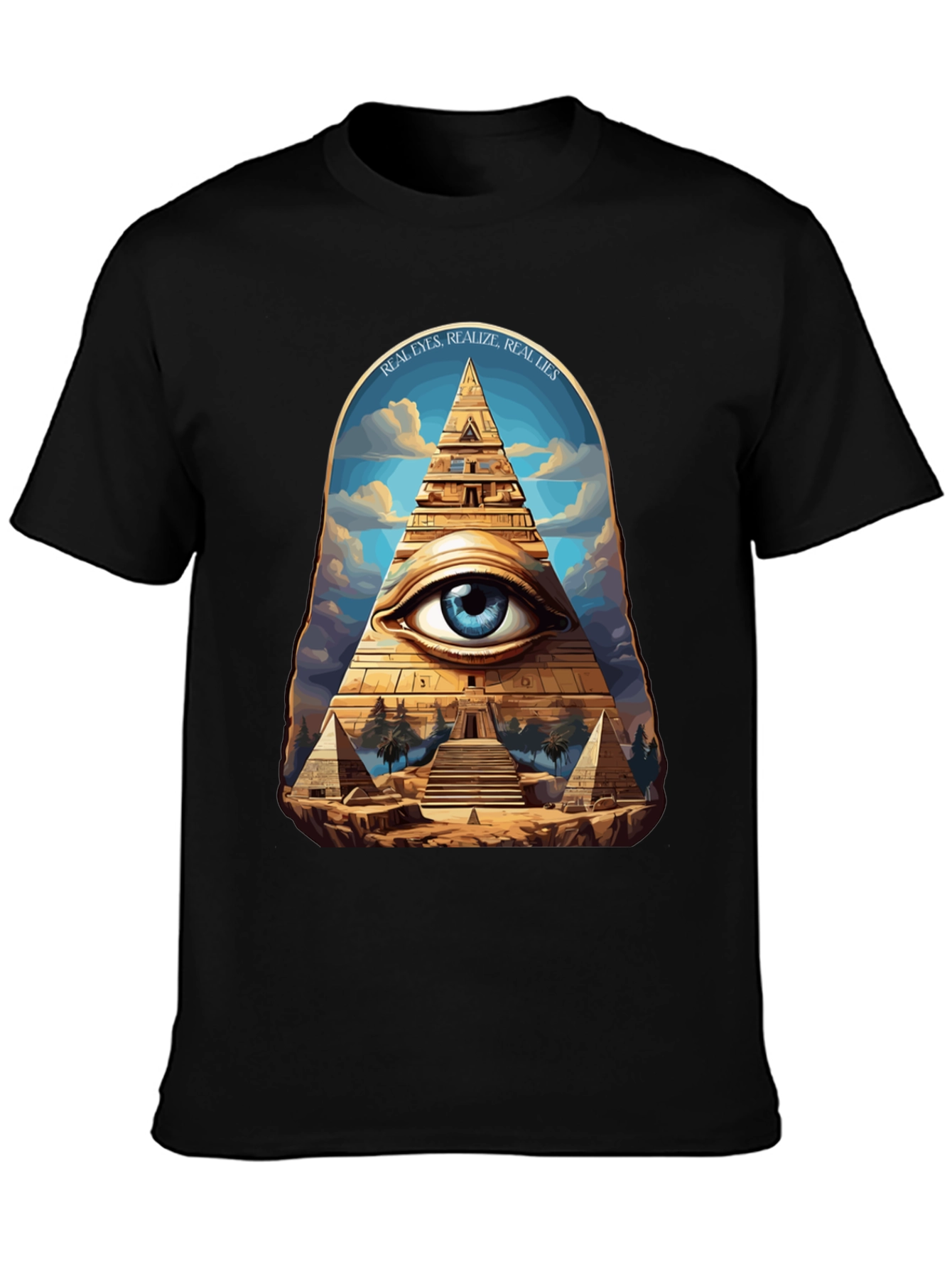 Mystic Pyramid Eye Graphic Tee