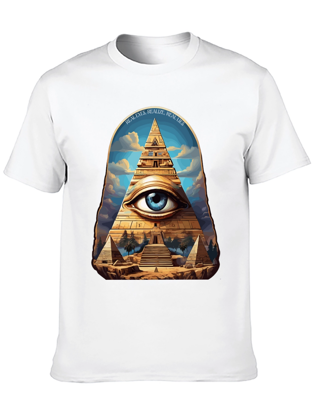 Mystic Pyramid Eye Graphic Tee
