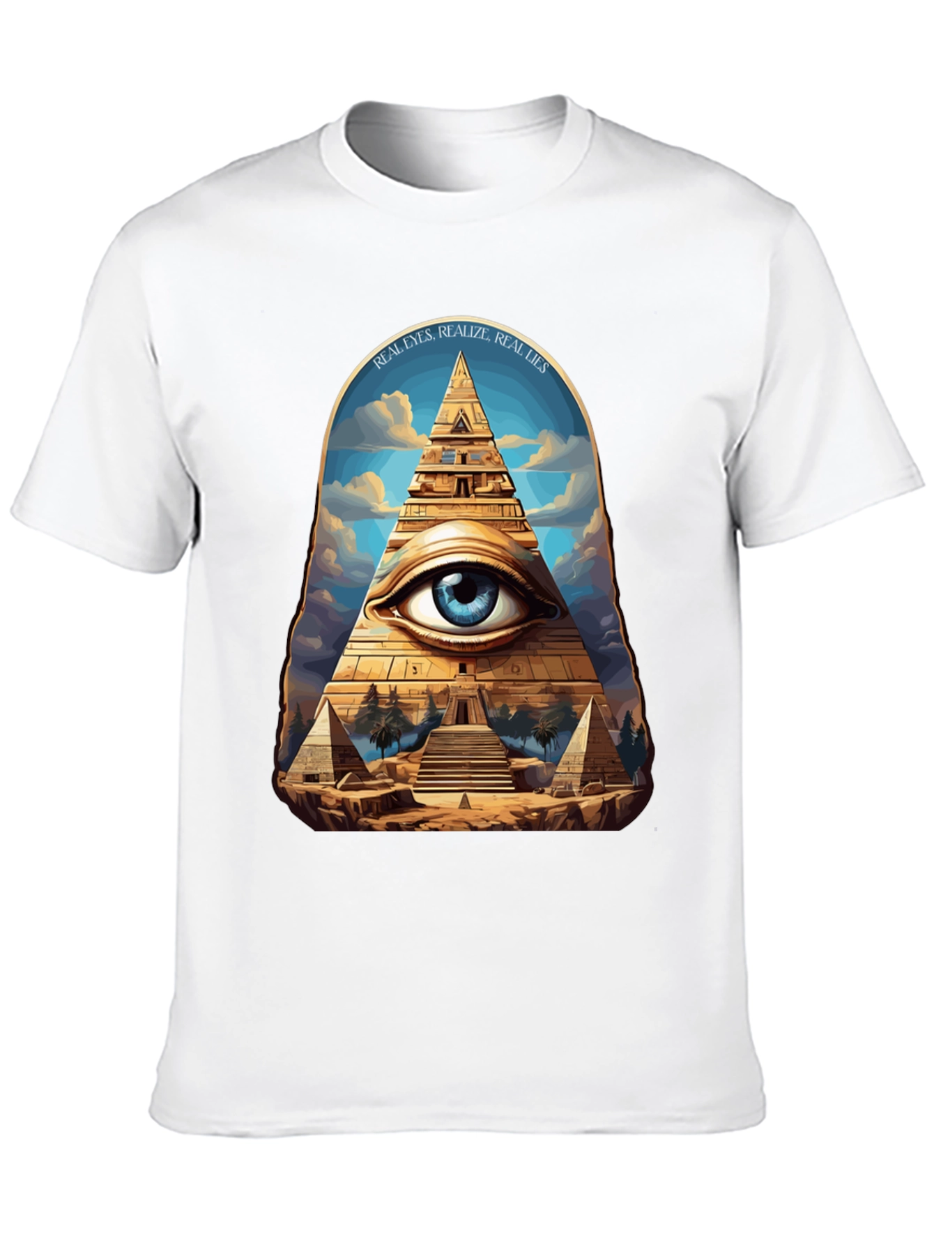 Mystic Pyramid Eye Graphic Tee
