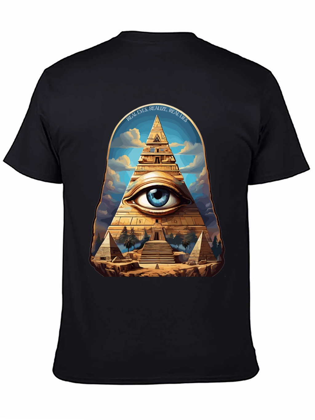 Mystic Pyramid Eye Graphic Tee