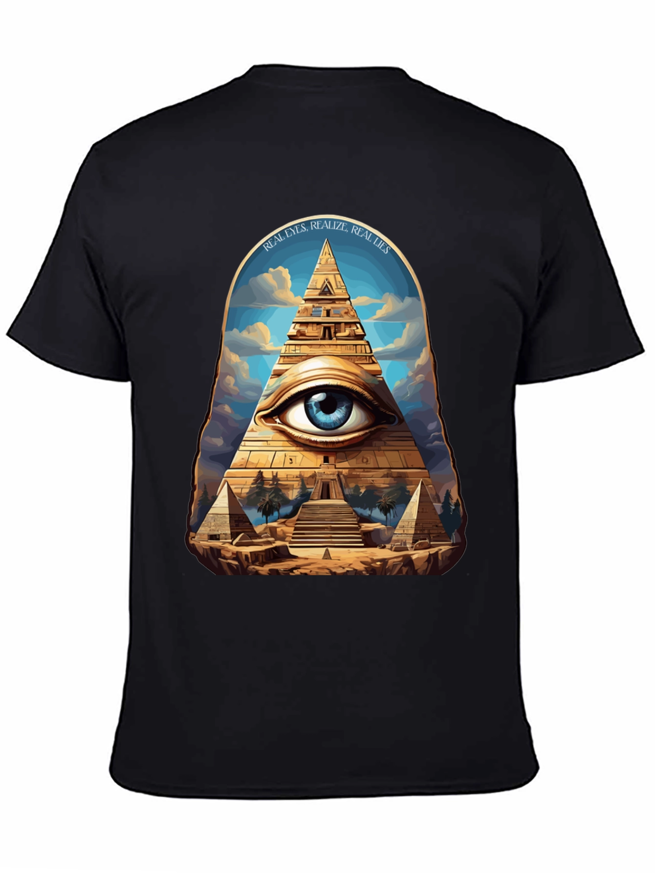 Mystic Pyramid Eye Graphic Tee