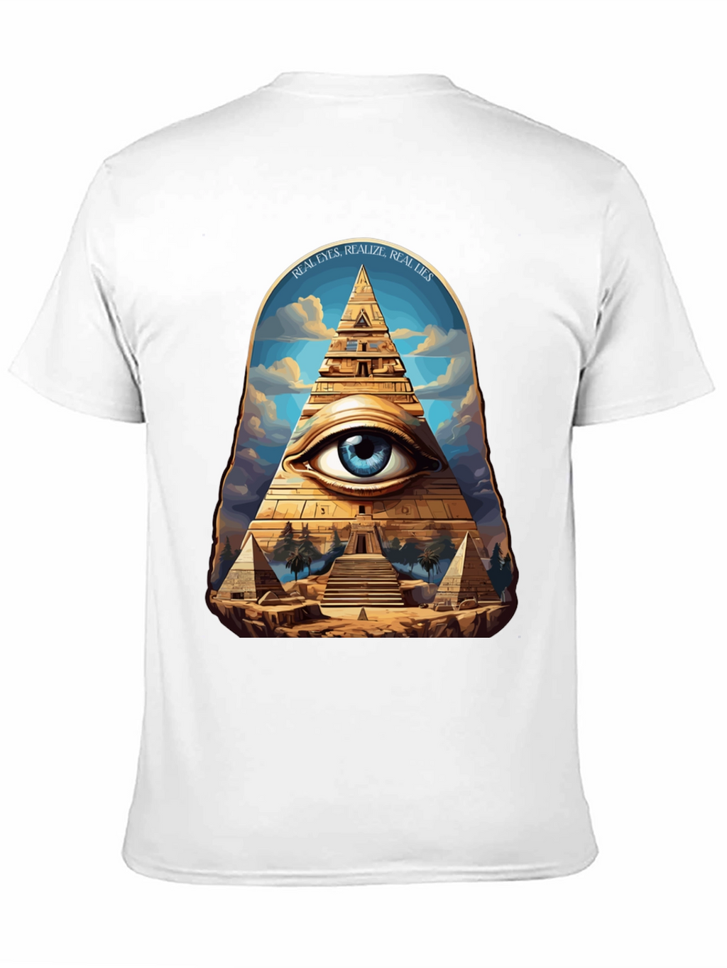 Mystic Pyramid Eye Graphic Tee