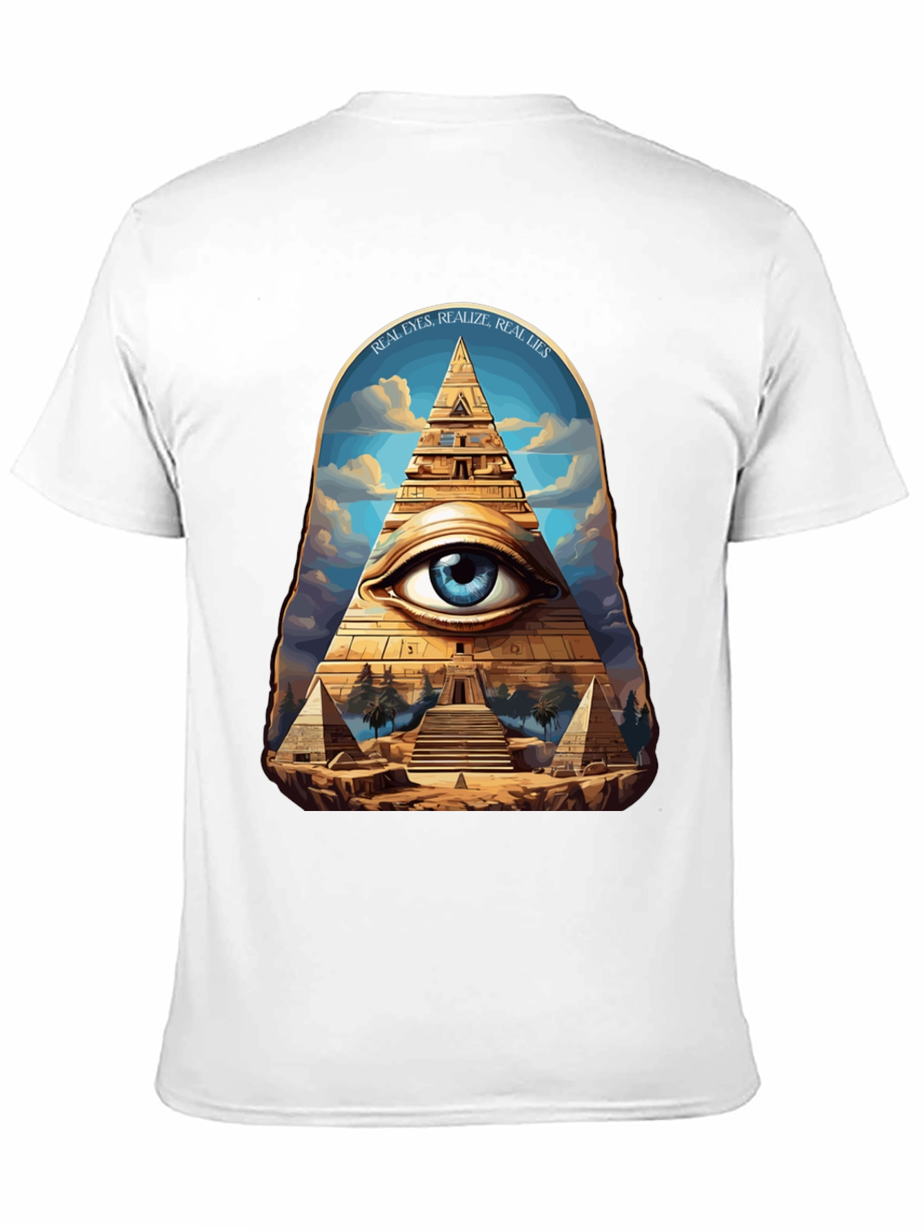 Mystic Pyramid Eye Graphic Tee