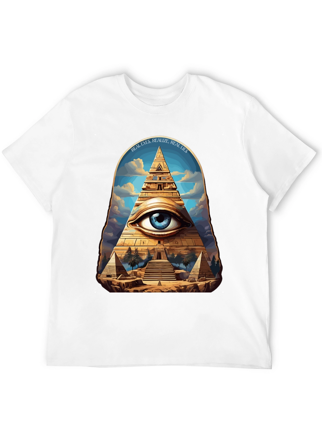 Mystic Pyramid Eye Graphic Tee