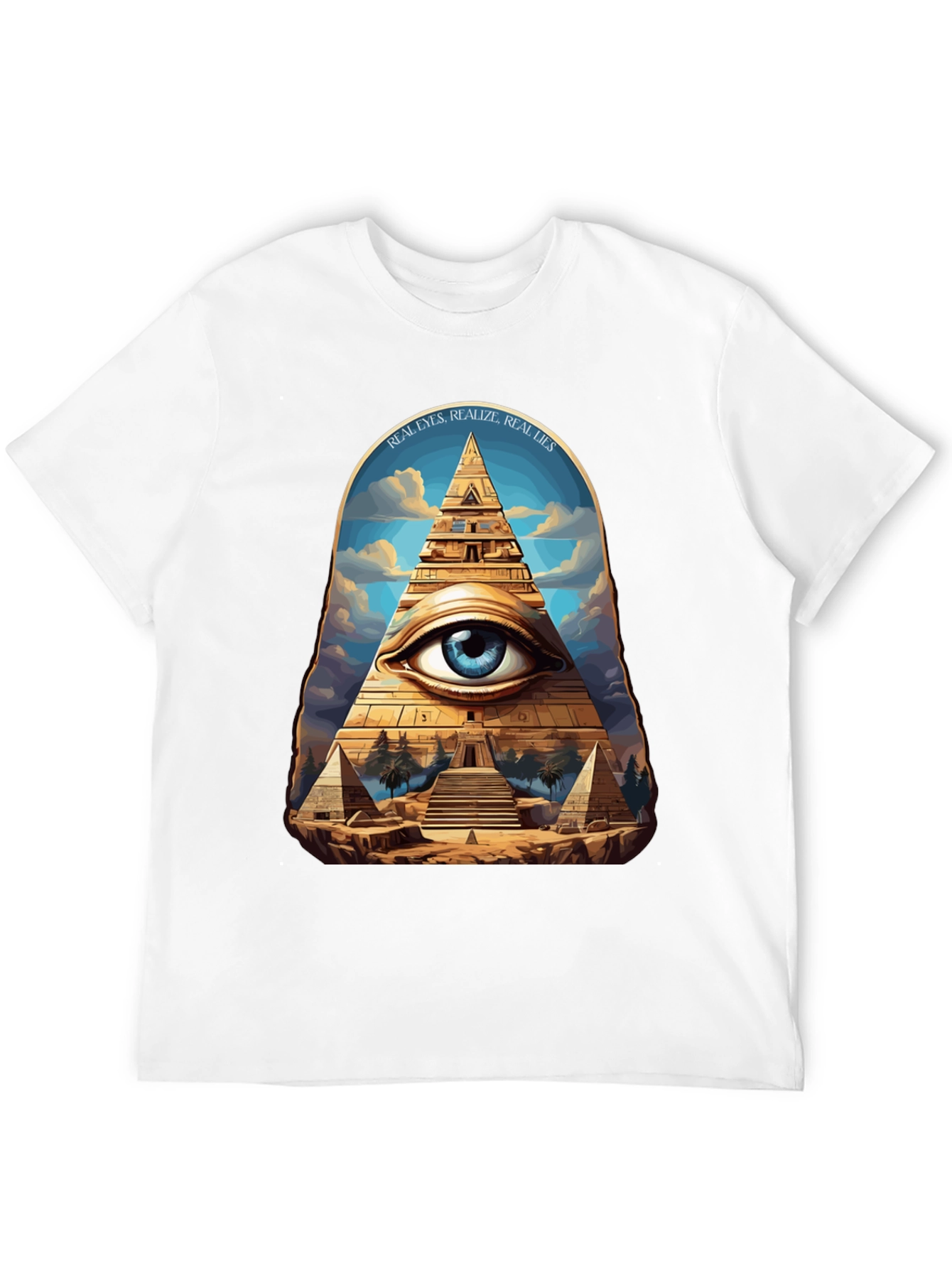 Mystic Pyramid Eye Graphic Tee