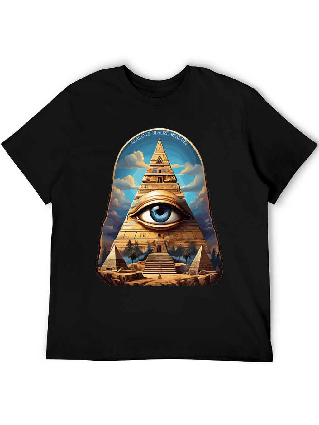 Mystic Pyramid Eye Graphic Tee