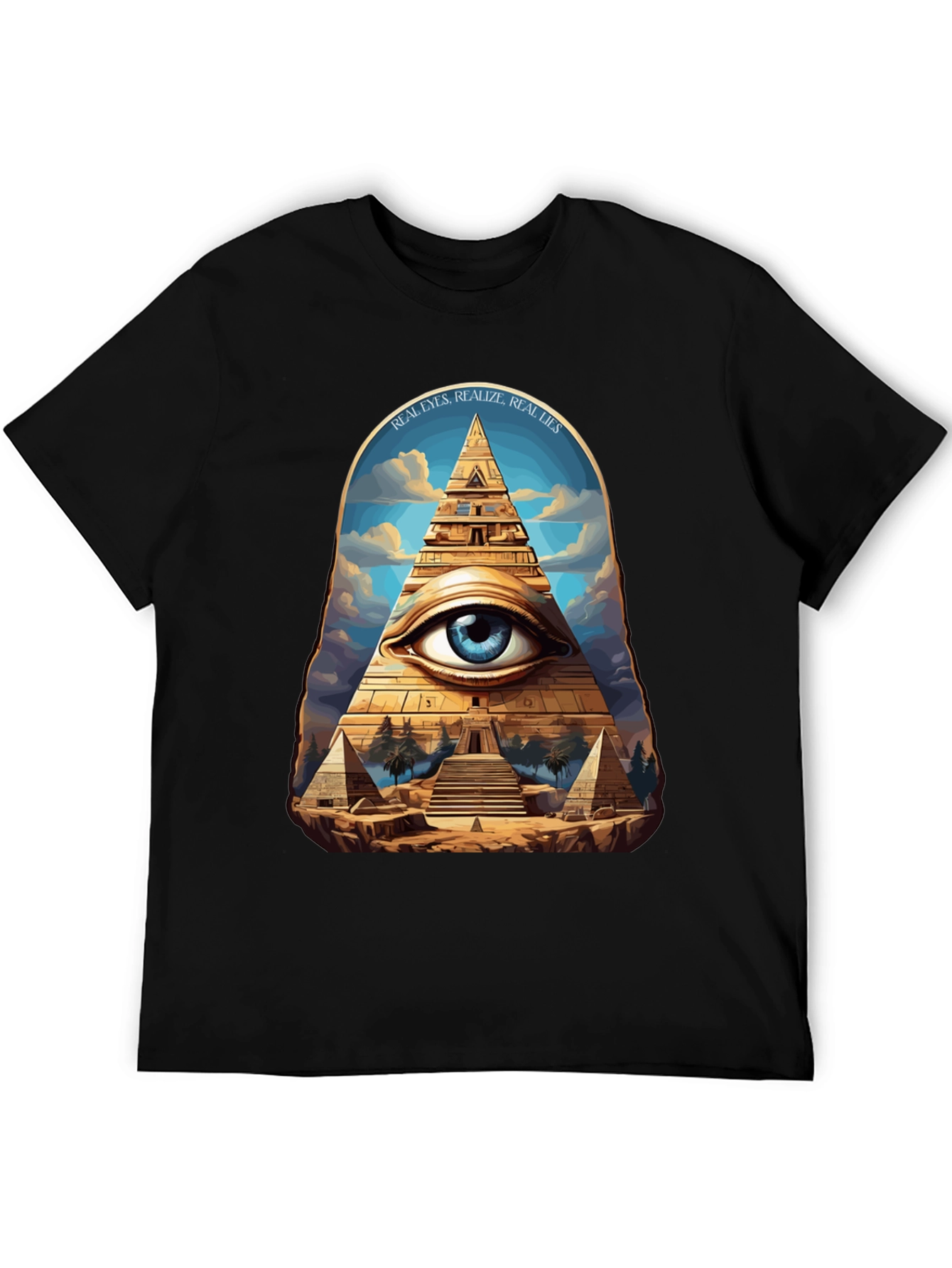 Mystic Pyramid Eye Graphic Tee