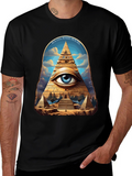 Mystic Pyramid Eye Graphic Tee