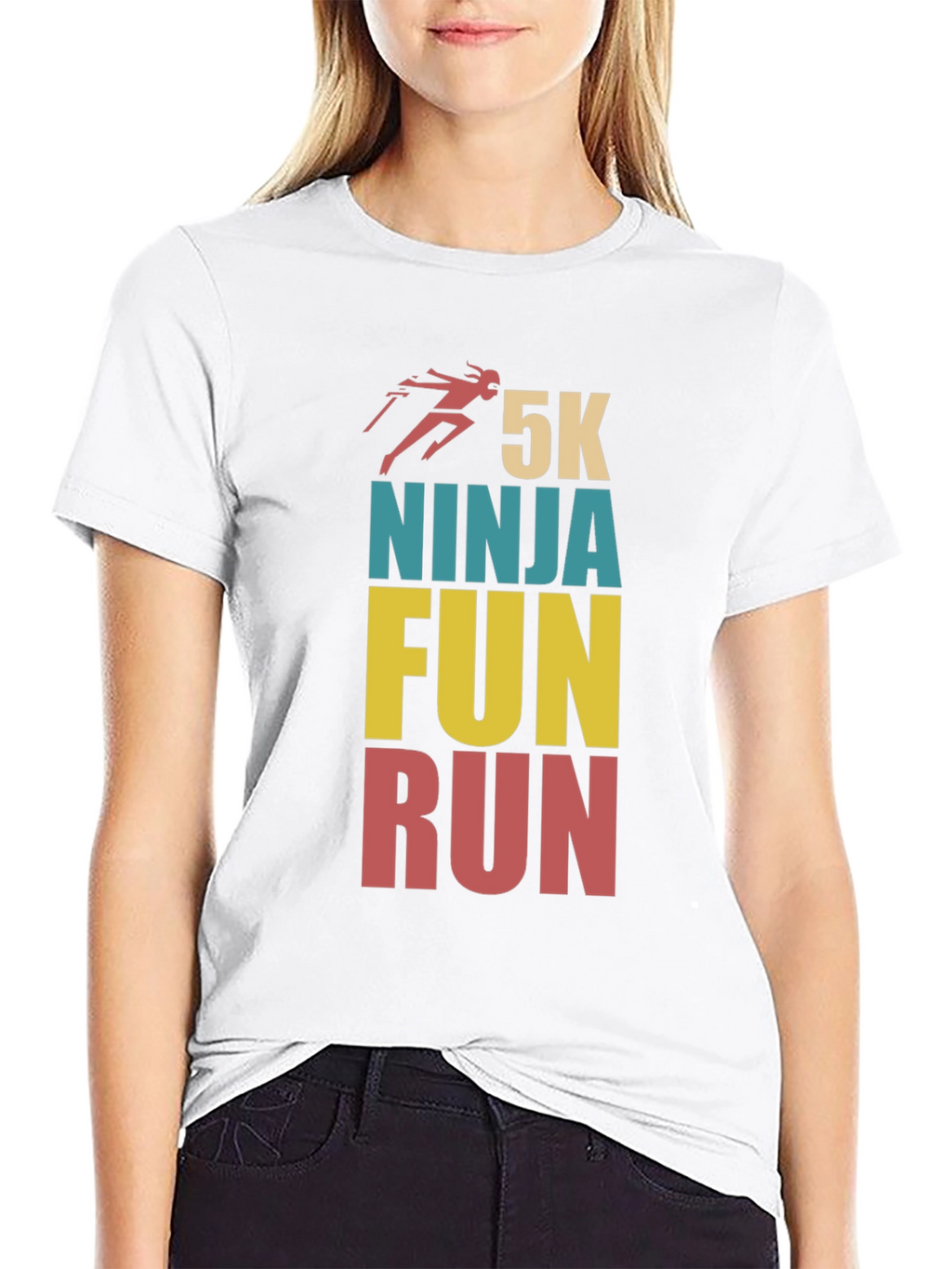 5K Ninja Fun Run Graphic T-Shirt