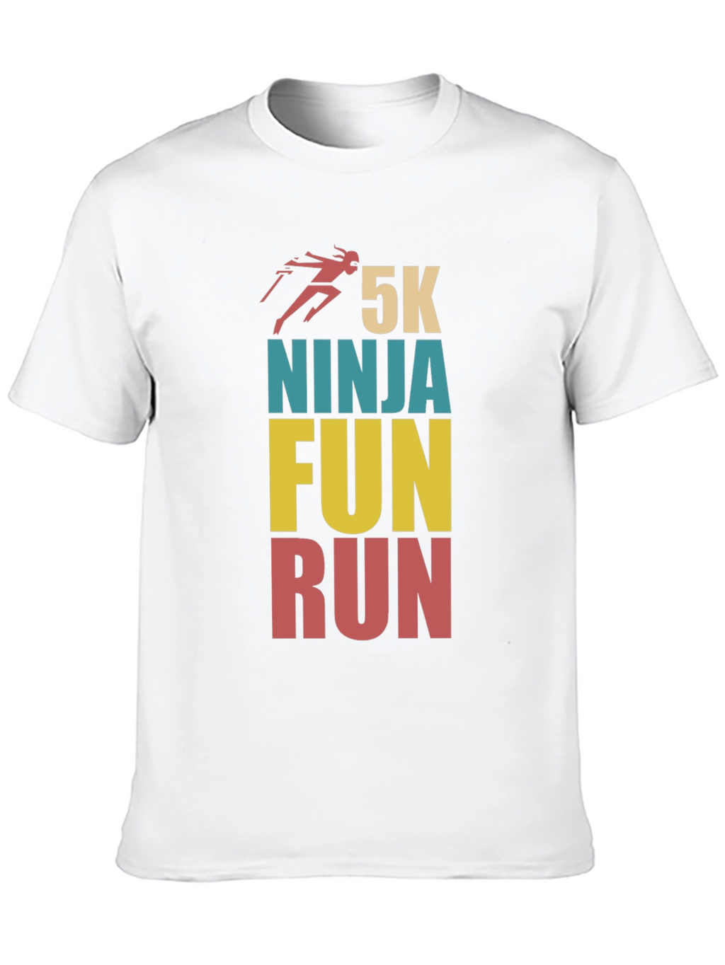 5K Ninja Fun Run Graphic T-Shirt