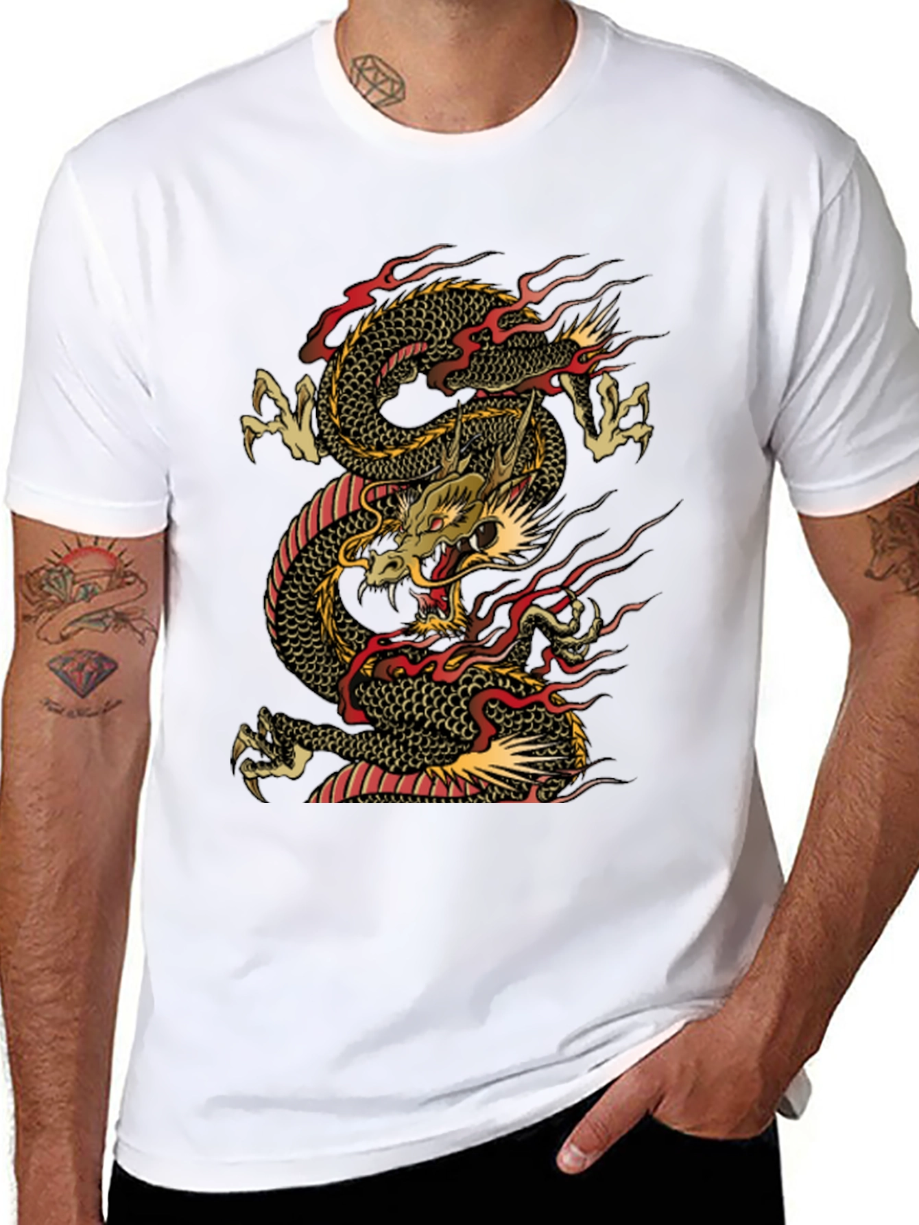 Black Dragon Graphic Tee