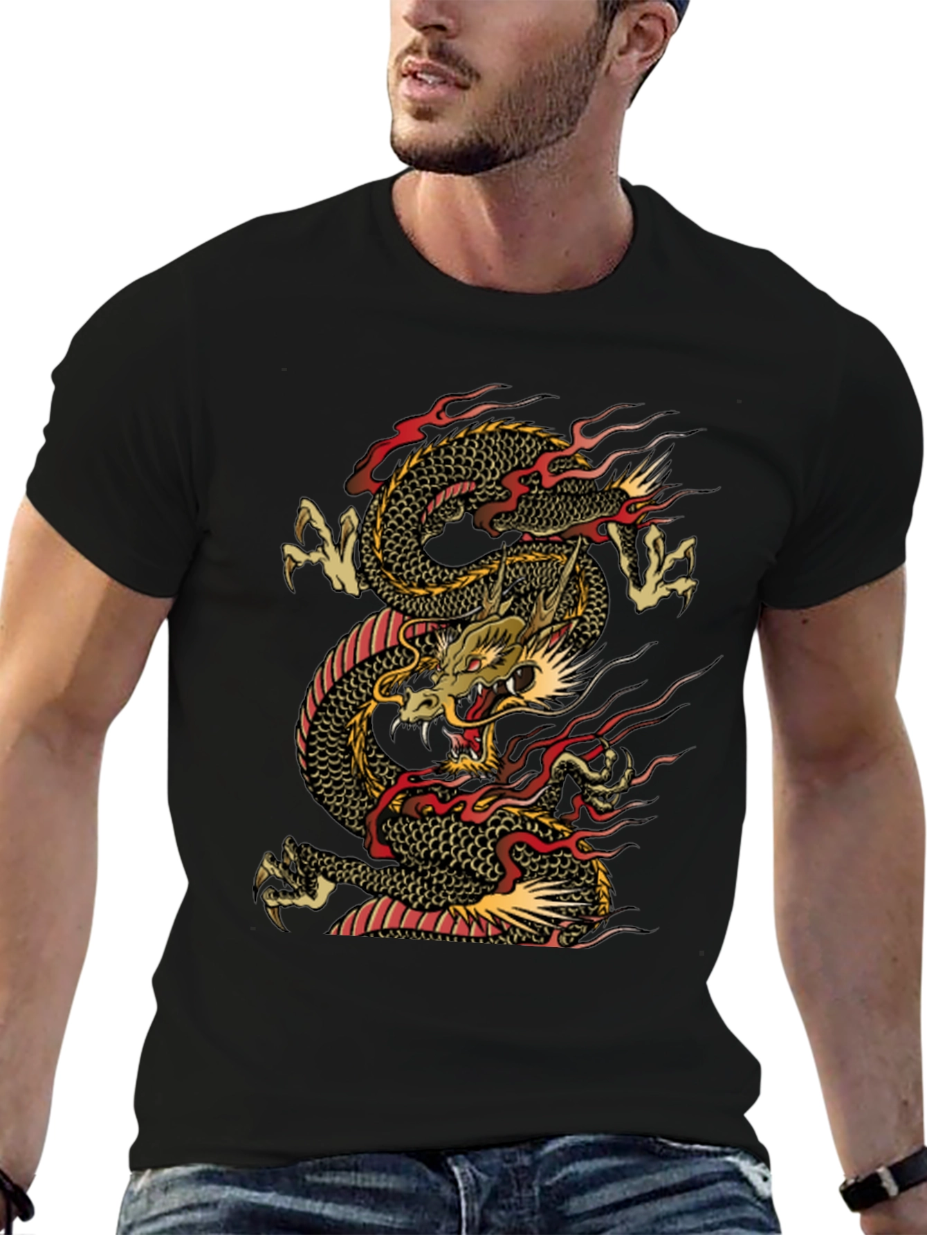Black Dragon Graphic Tee
