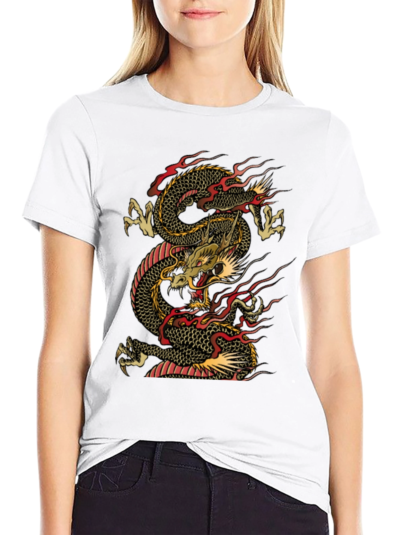 Black Dragon Graphic Tee