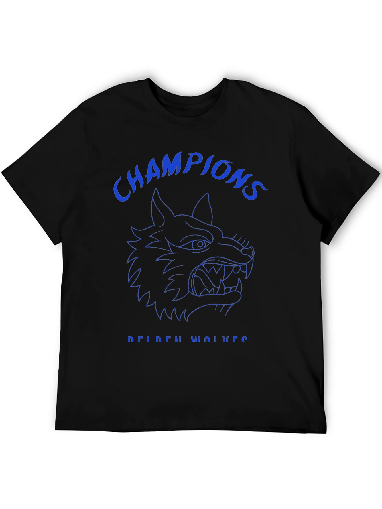 Champions Reiden Wolves Black T-Shirt