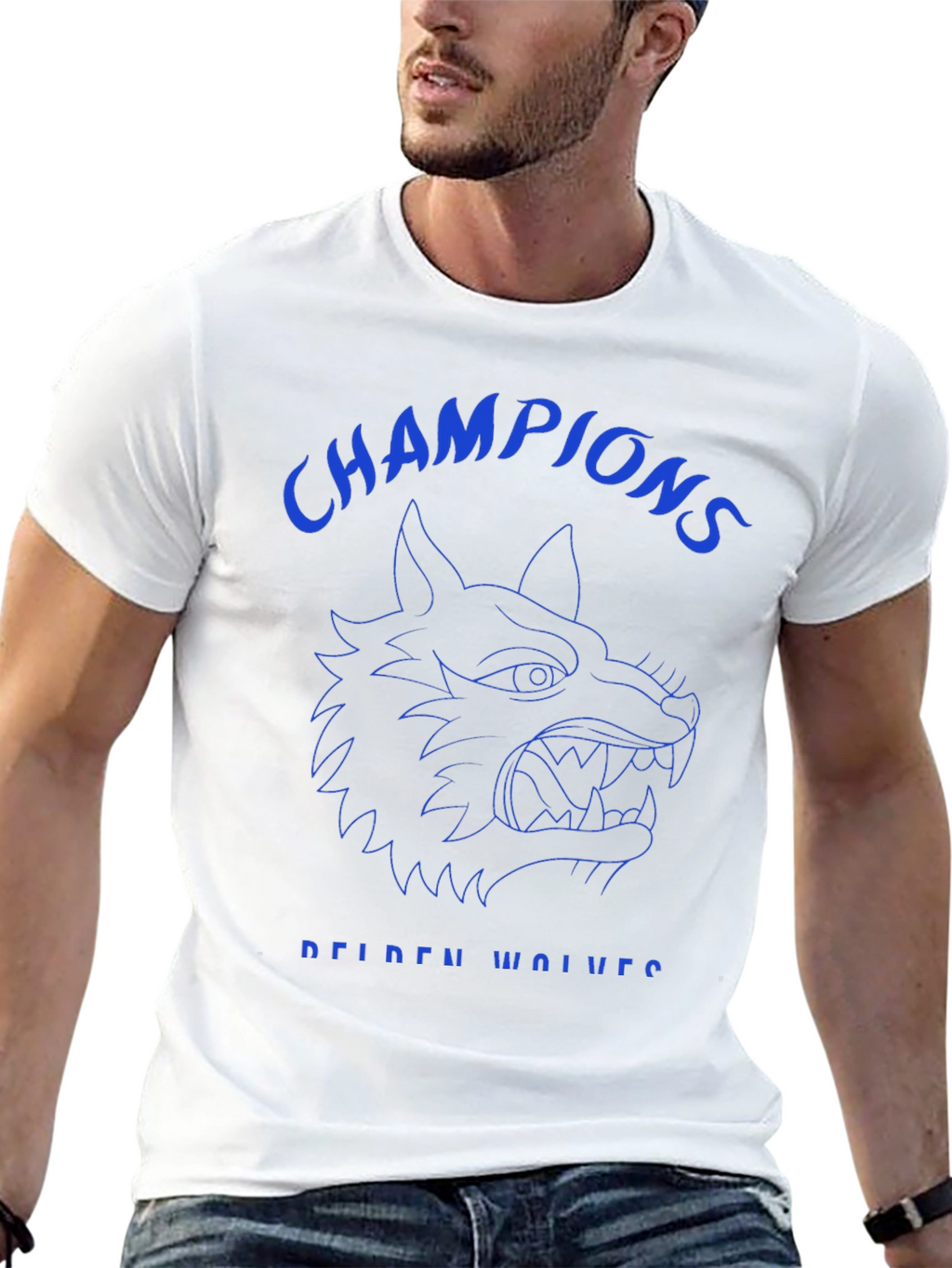 Champions Reiden Wolves Black T-Shirt