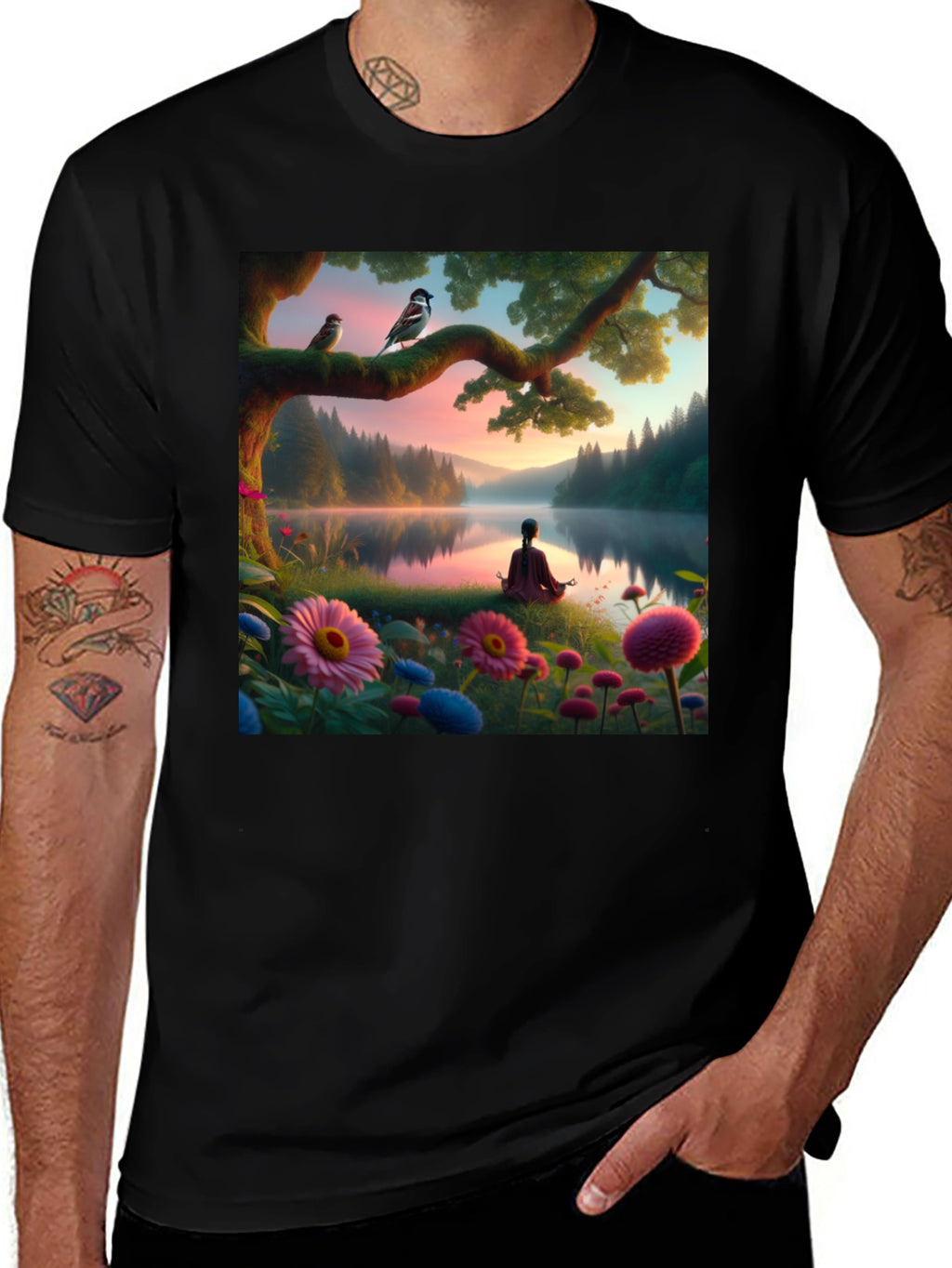 Natures Serenity Graphic Tee