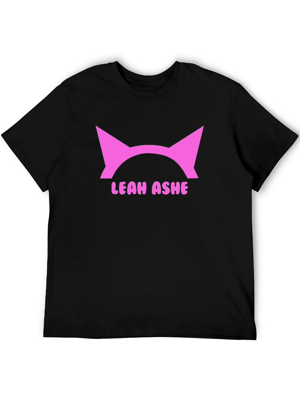 Leah Ashe Cat Ear T-Shirt - Black