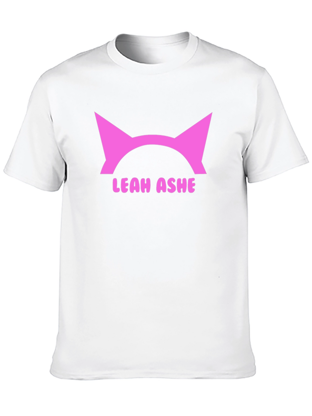 Leah Ashe Cat Ear T-Shirt - Black